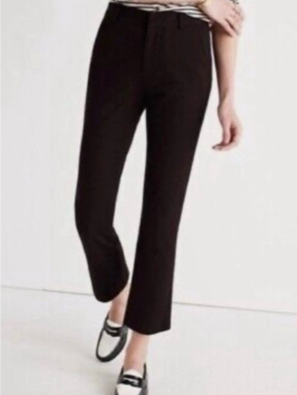J Crew Teddie pant black size 2